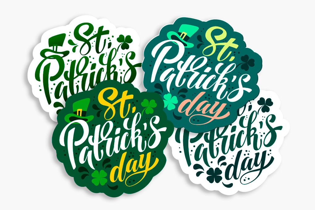 patrick day lettering