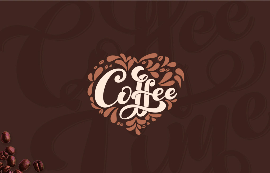 Coffee lettering