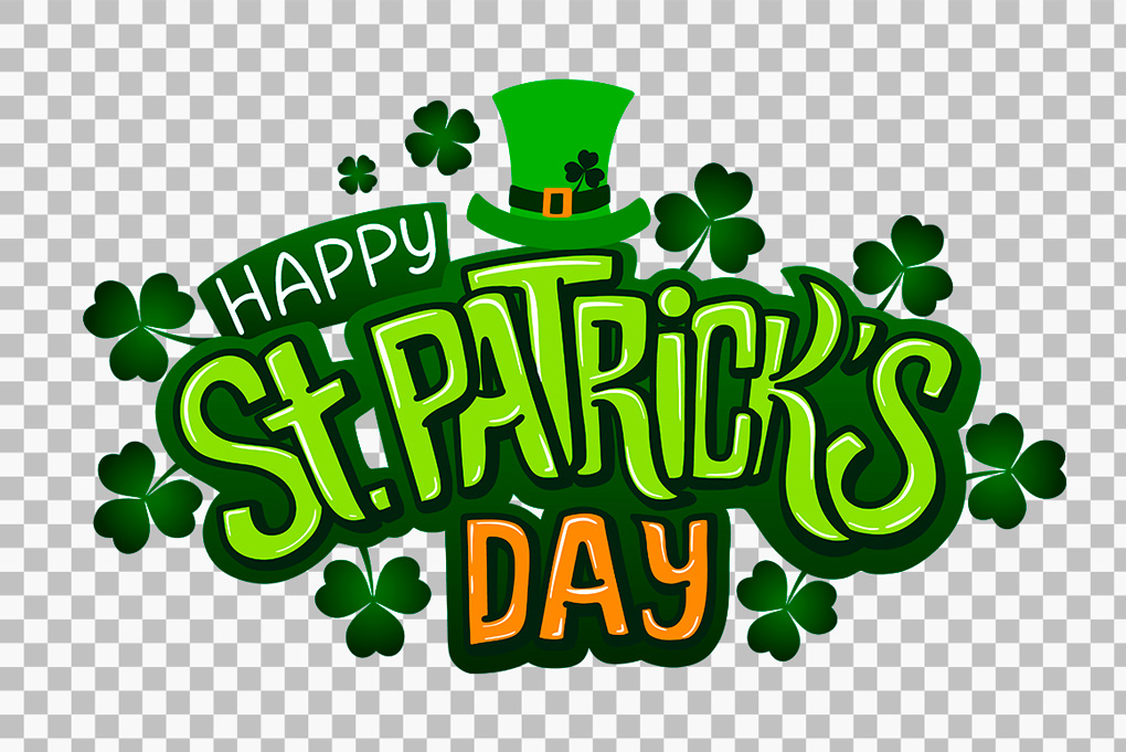 Набор иллюстраций Patrick Day Lettering