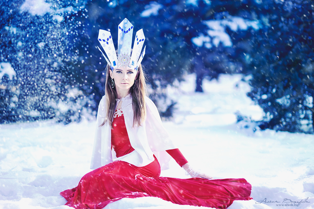 Фотопроект снежная королева. Фотограф Вихарева Алена