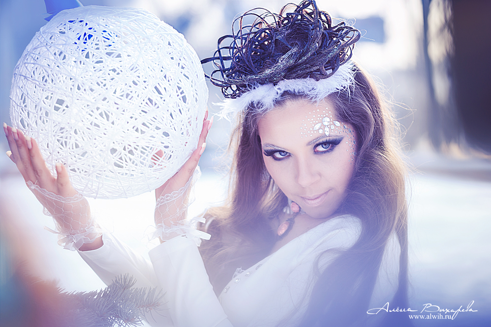 Фотопроект снежная королева. Фотограф Вихарева Алена