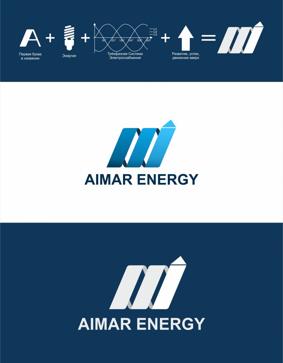 Разработка логотипа для энергетической компании