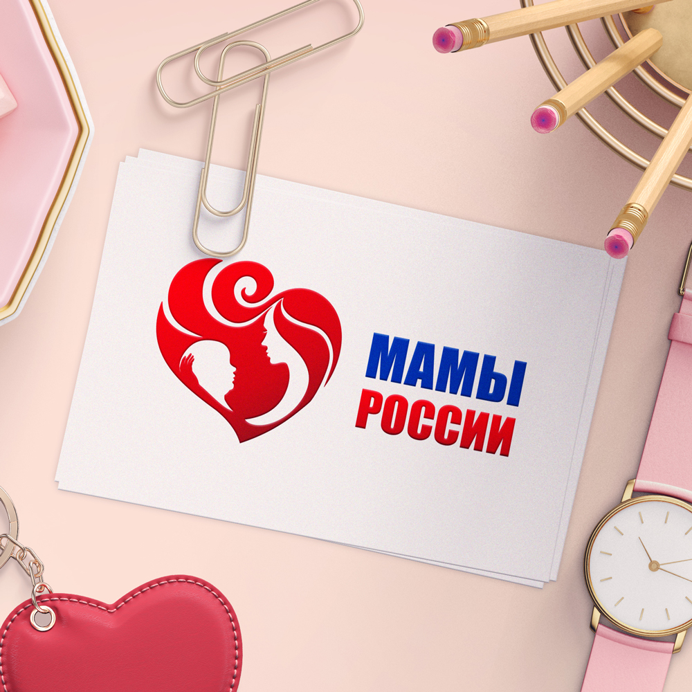 Логотип онлайн номинации Мамы России
