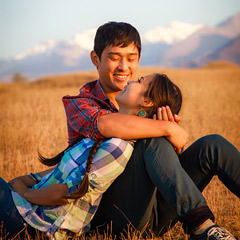 Фотосессия Love Story Дарика и Батый г.Бишкек. Фотограф Вихарева Алена.