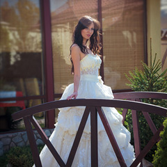 Фотосессия свадебных платьев