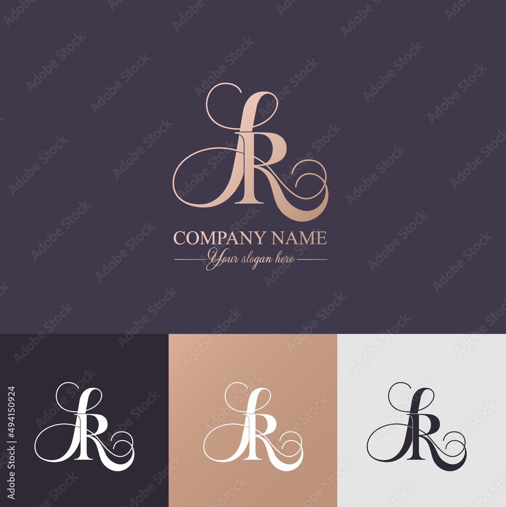 LR monogram logo