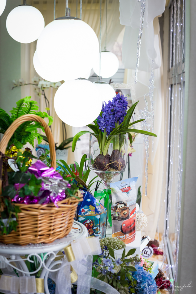 Интерьерная съёмка салона Цветочка. Фотограф Вихарева Алёна.
