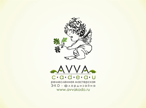 Ре-дизайн логотипа AVVA cadeau