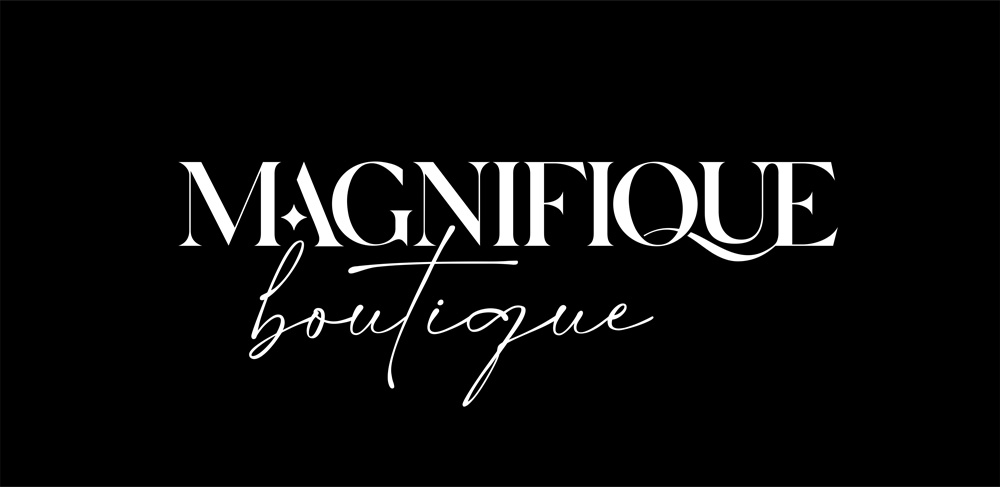 Шрифтовой логотип MAGNIFIQUE