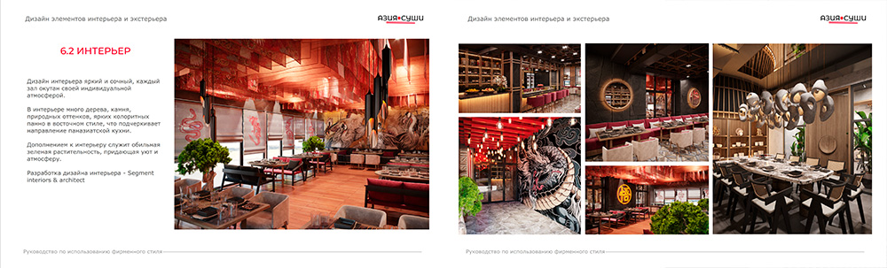 Brand book restaurant design