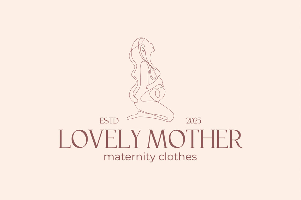 Linear logo Motherhood