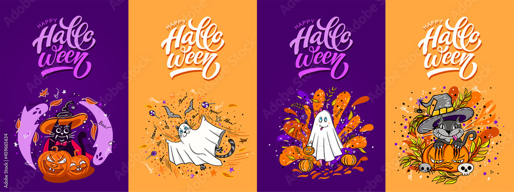 Halloween lettering