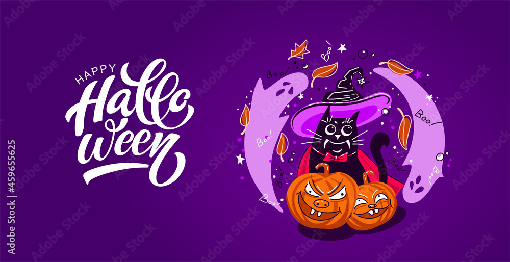 Halloween lettering