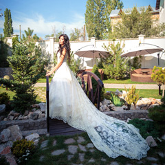 Фотосессия свадебных платьев