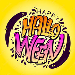 Halloween lettering 4