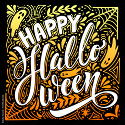 Halloween lettering 7