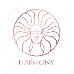 Стоковый логотип Harmony