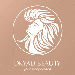 Стоковый логотип Dryad Beauty